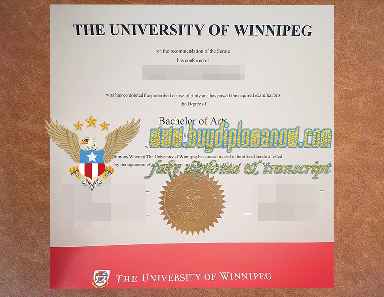 University of Winnipeg degree