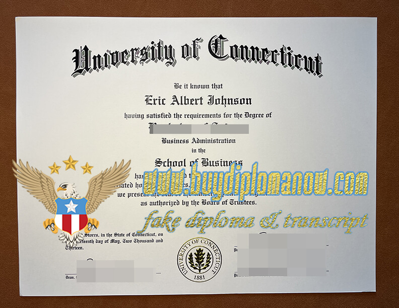 Buy University of Connecticut (UConn) fake diploma