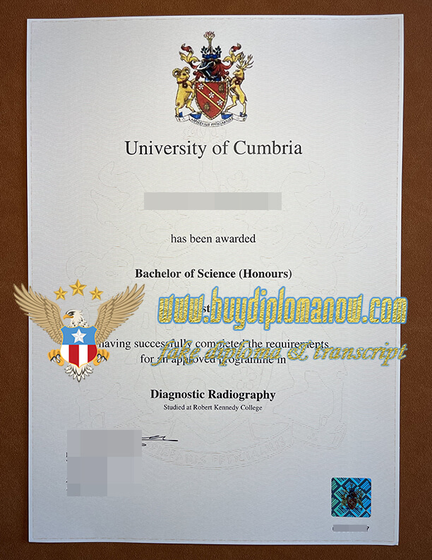 Mak e a University of Cumbria fake diploma