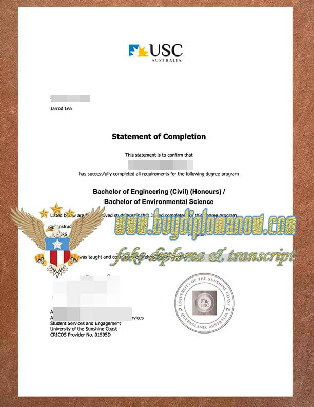 How to get UniSC fake diploma Order a UniSC fake diploma