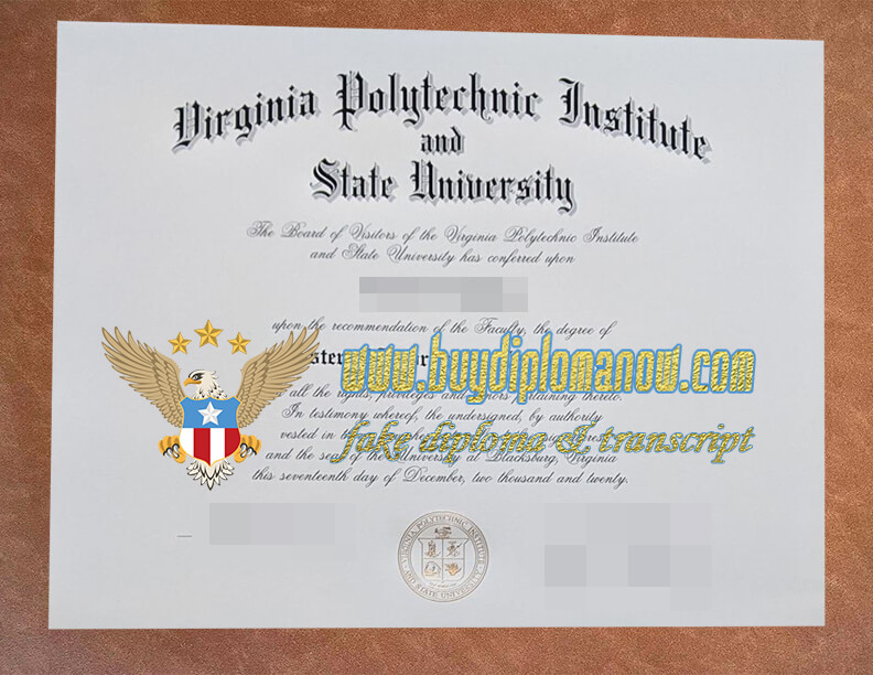 Latest version of Virginia Tech diploma Virginia Tech degree