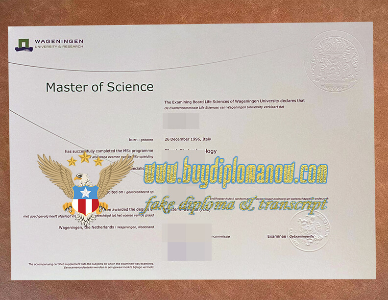Where to buy Wageningen UR diploma Wageningen UR degree