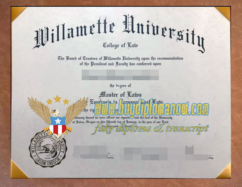Get a Willamette University diploma online Willamette University degree
