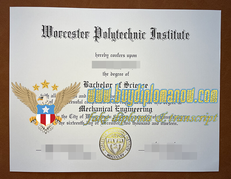 Order a Worcester Polytechnic Institute fake diploma