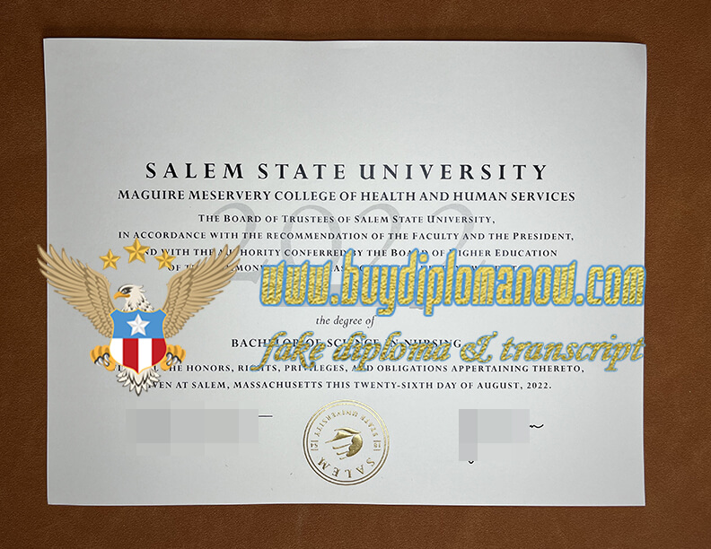 Salem State University fake degree