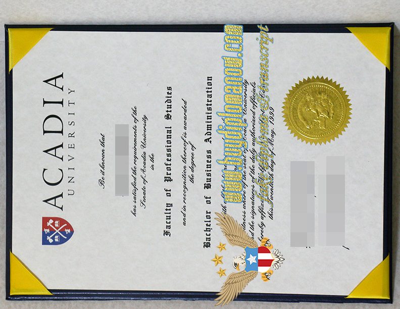 Acadia University degree