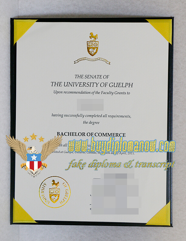 Get a University of Guelph diploma