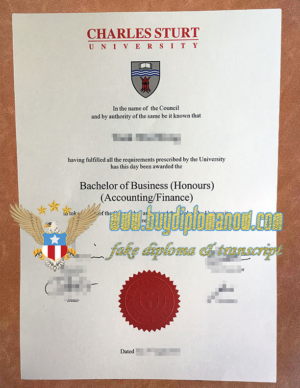 Charles Sturt University diploma