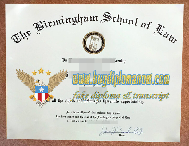 How to buy the same Birmingham School of Law diploma as the original The same Birmingham School of Law diploma as the original, but it's a fake