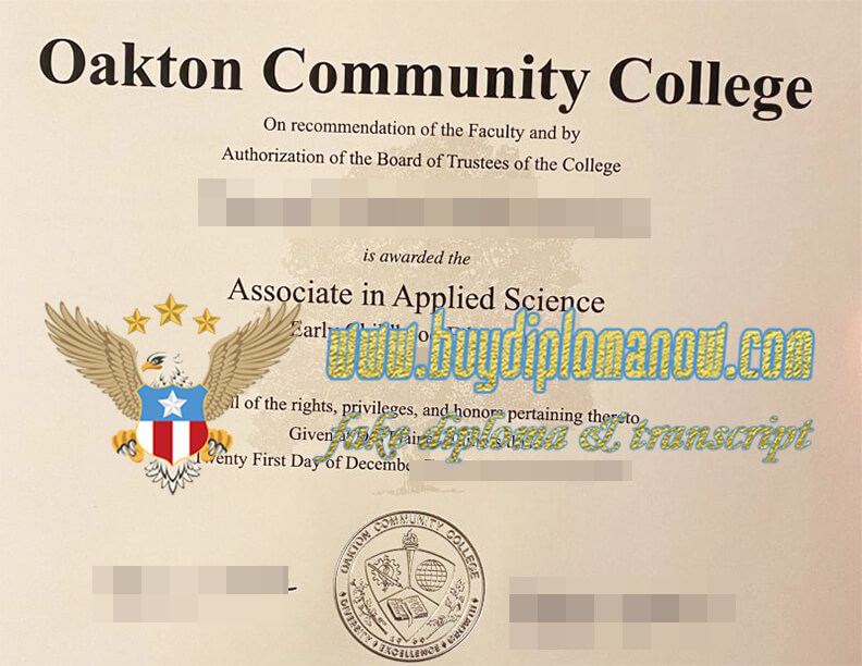 How to get Oakton Community College fake diploma Order a Oakton Community College fake diploma