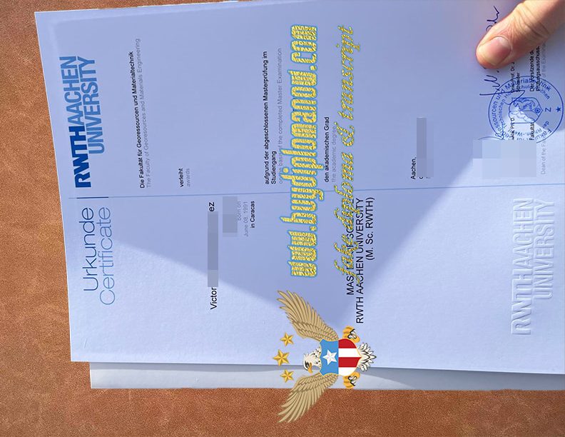 Order a RWTH Aachen University fake Certificate