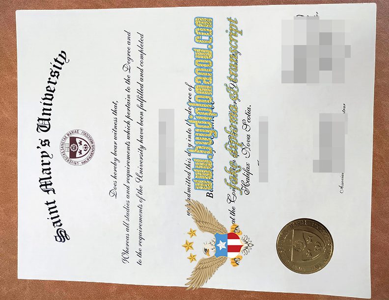 Order a Saint Mary's University fake diploma