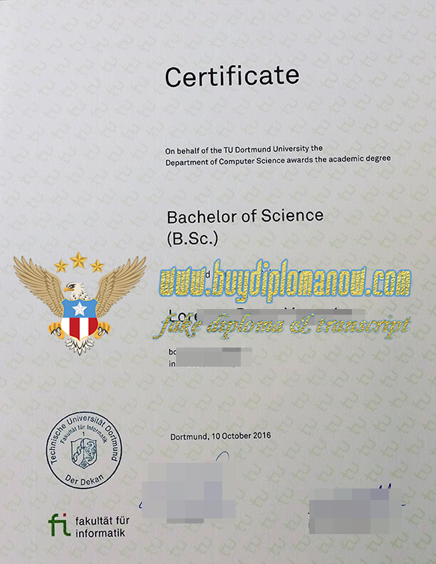 Get a TU Dortmund fake diploma
