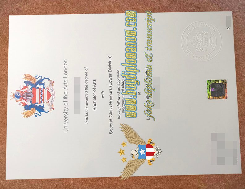 Order a University of Arts London fake Certificate