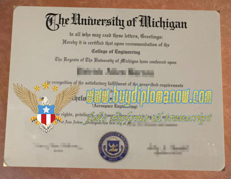 How to get a UMich fake diploma? Buy a UMich fake diploma