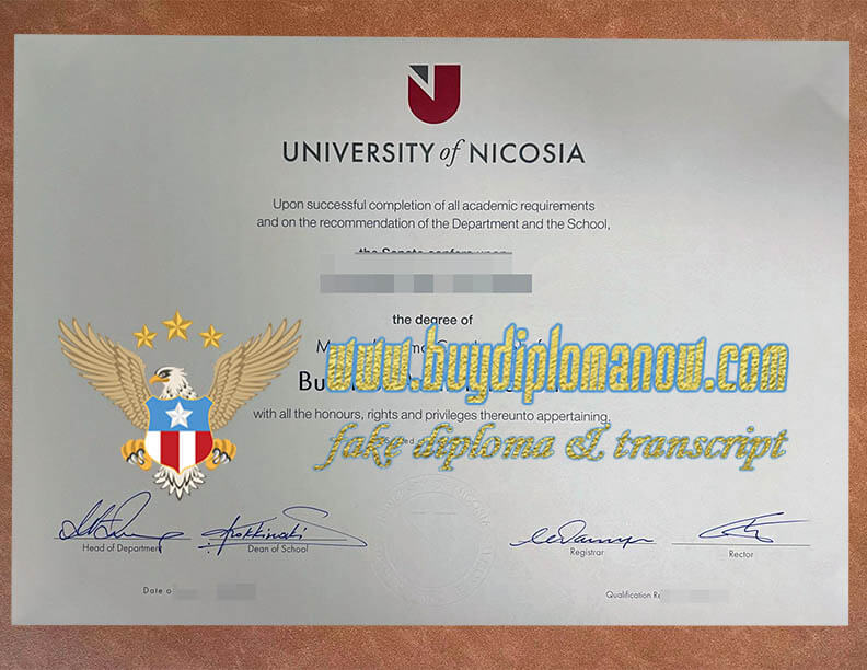 Get University of Nicosia Diploma Fast Online