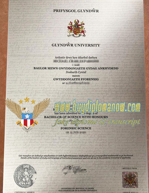 Buy a Wrexham Glyndŵr University fake degree