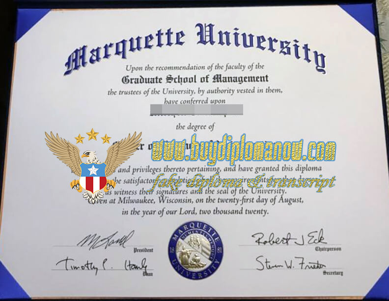 Earn a Marquette University Degree Fast