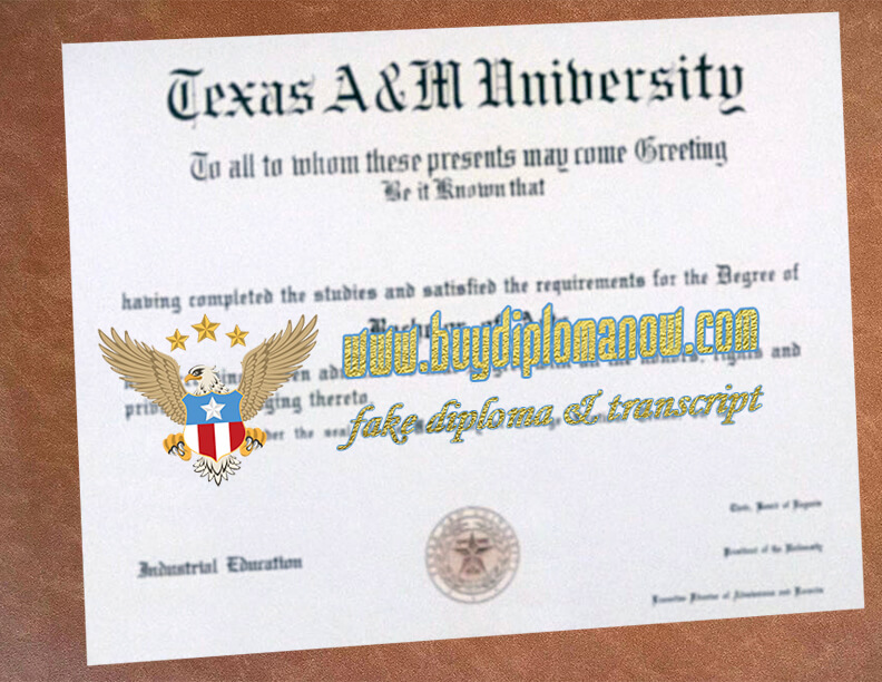 TAMU Diplomas Available to Order