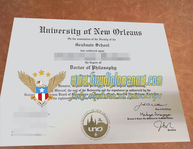 Realistic UNO fake degrees you can buy