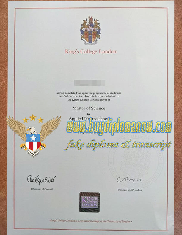 Buy KCL Diploma Online