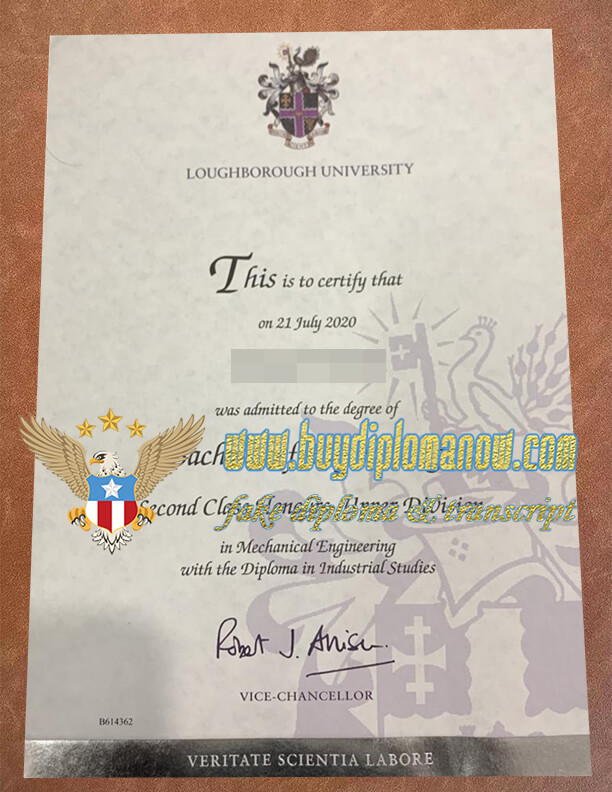 Loughborough University diplomas available for purchase