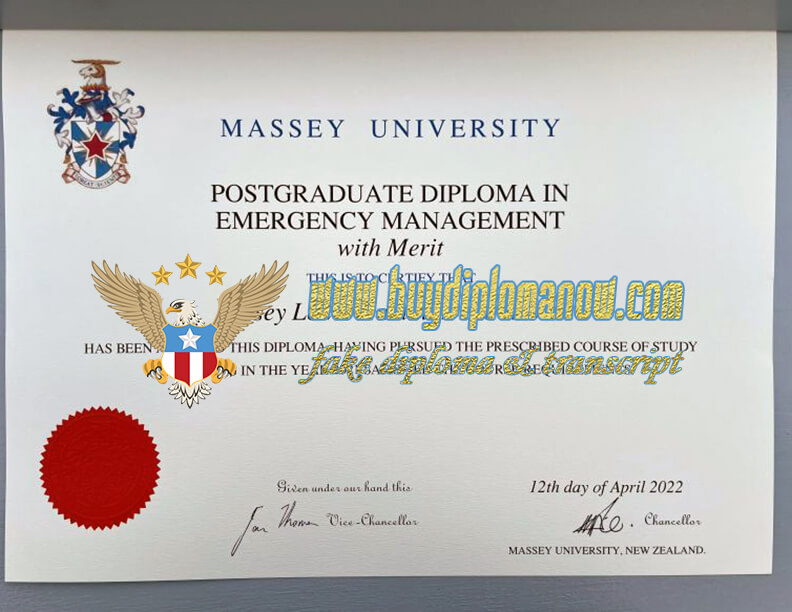 Buy Massey University Diploma Online