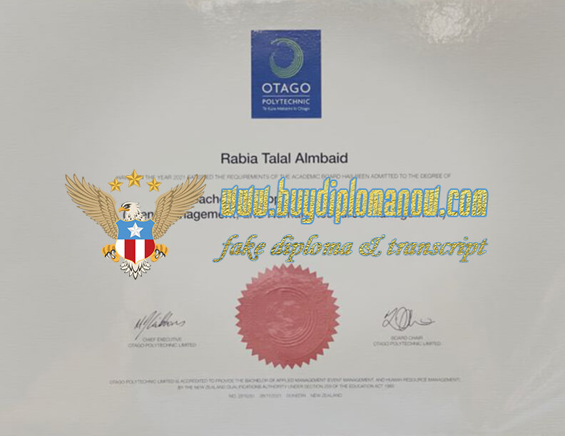 Otago Polytechnic Diploma: A Pathway to Excellence and Innovation Realistic Otago Polytechnic Diplomas can be purchased