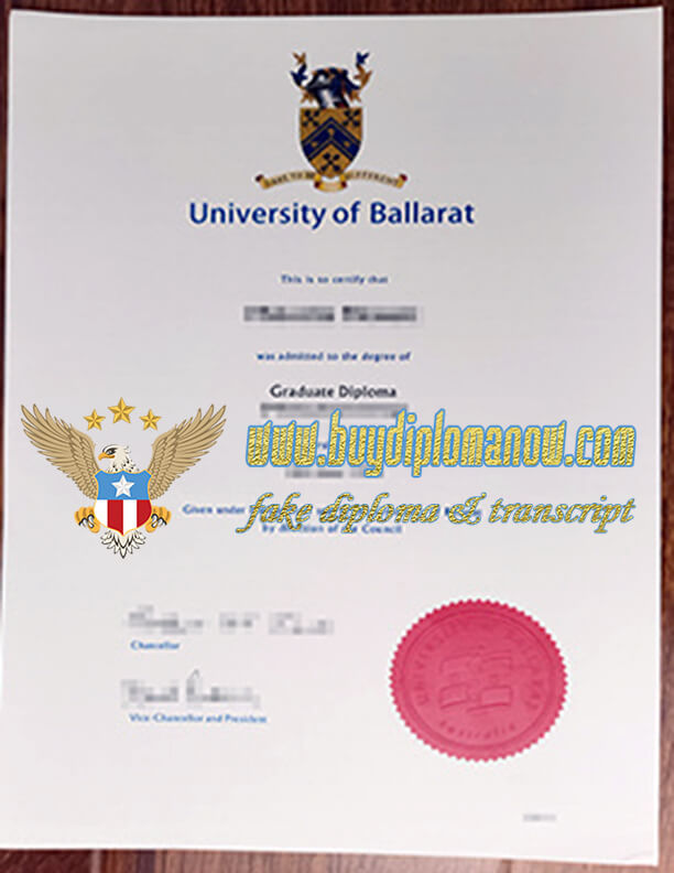 University Ballarat Diplomas that can be purchased online