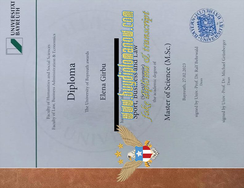 Buy Universität Bayreuth Diplomas Online