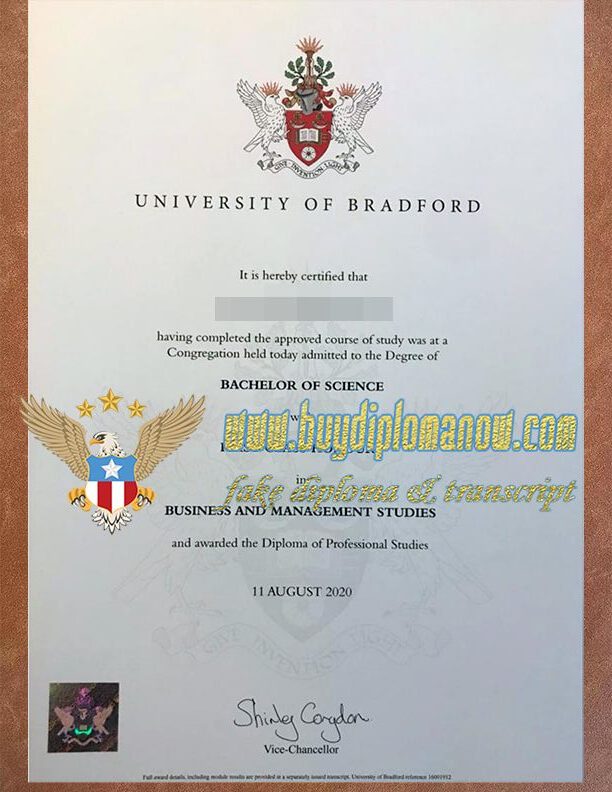 Buy University of Bradford Degree Online