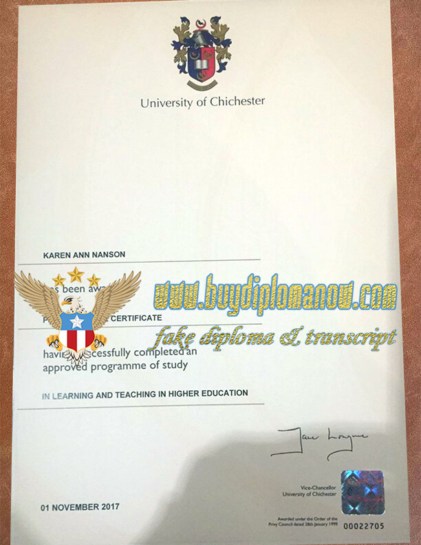 Buy Realistic University of Chichester Diplomas Online University of Chichester diplomas available for purchase