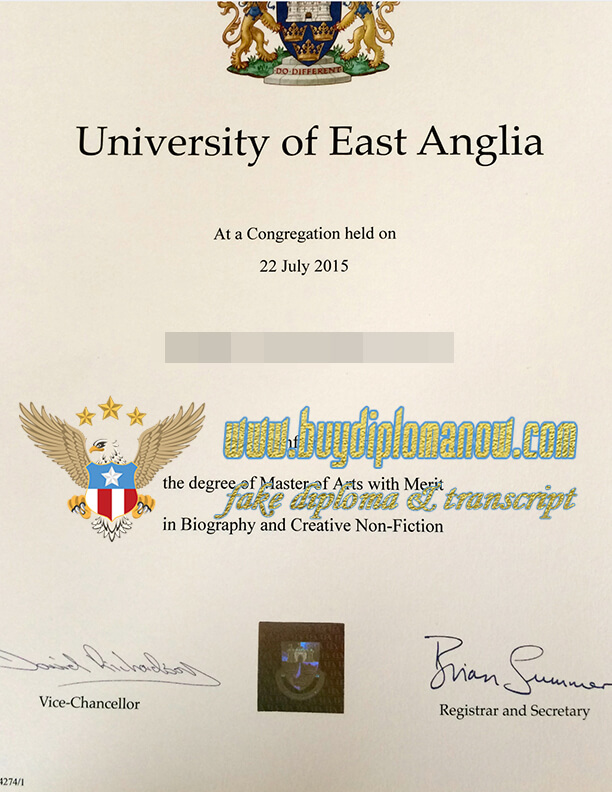 Buy UEA Diploma Online