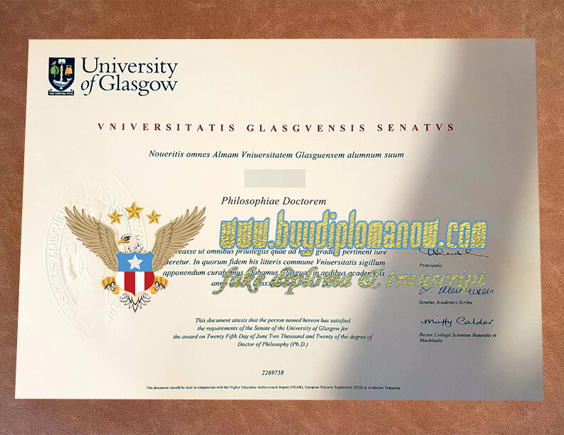 Buy Glasgow University Diploma Online Quickly