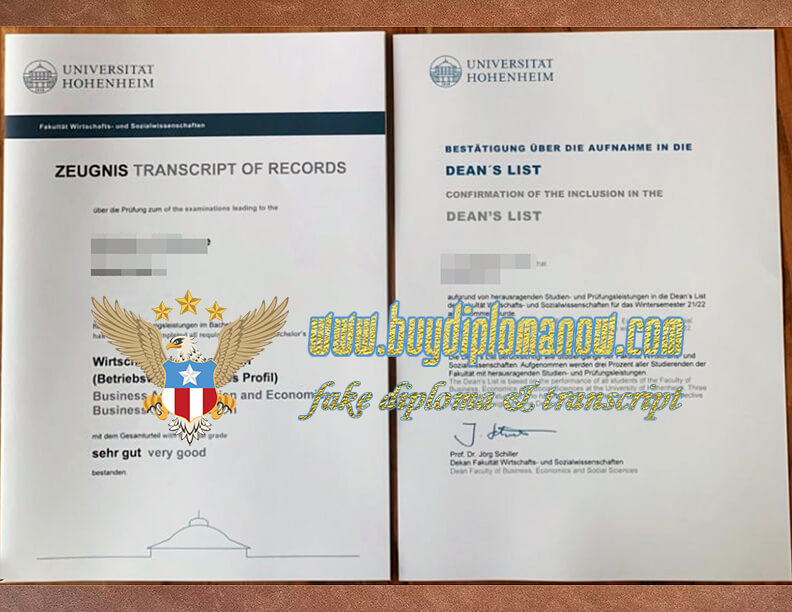 Can I order Universität Hohenheim Diploma online Get the Universität Hohenheim Diploma with purchase