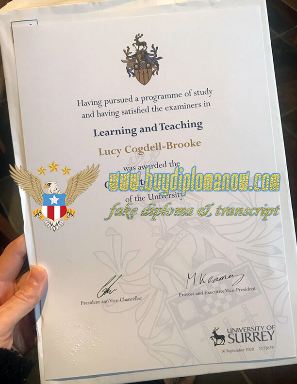 Where can I get a University of Surrey degree fast Fast track to a University of Surrey degree