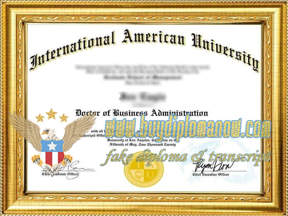 fake realamerican international college degree