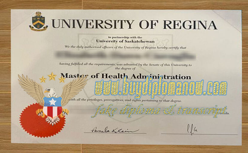 How to get a realistic University of Regina diploma online.